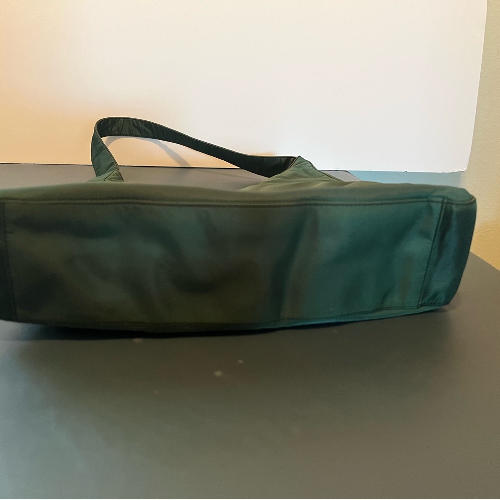 PRADA Green Tesuto Shoulder Bag BEAUTIFUL Authentic - Picture 5 of 12